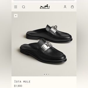 Women Hermes Mule/Slide